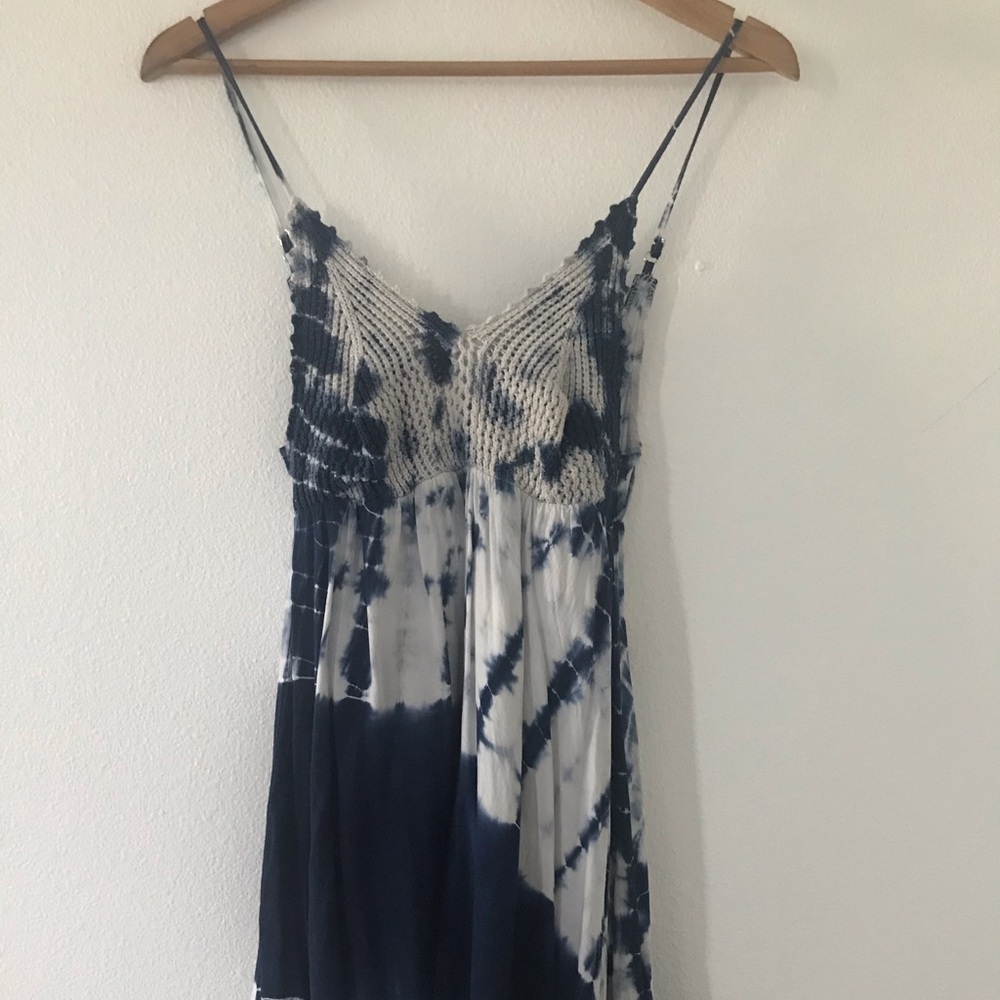 Tie-dye beautiful sundress